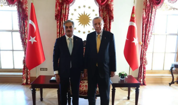 Başkan Alemdar Cumhurbaşkanı Erdoğan’ı ziyaret etti! Su zirvesi…