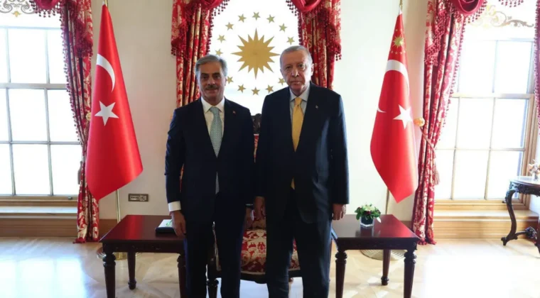 Başkan Alemdar Cumhurbaşkanı Erdoğan’ı ziyaret etti! Su zirvesi…