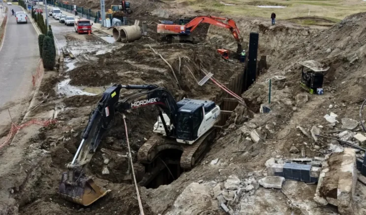 Karadeniz’in en büyük atıksu kolektör hattı Samsun’da yapılıyor