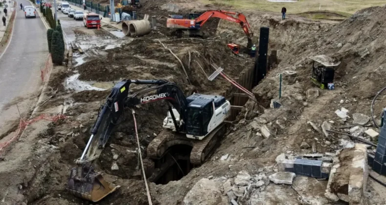 Karadeniz’in en büyük atıksu kolektör hattı Samsun’da yapılıyor