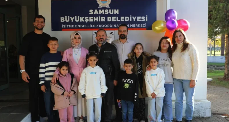 Türkiye’de bir ilk: Samsun’da işitme engellilere özel merkez açıldı