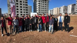Şanlıurfa’da ‘Yeşeren Okullar Projesi’ ile fidanlar toprakla buluşuyor