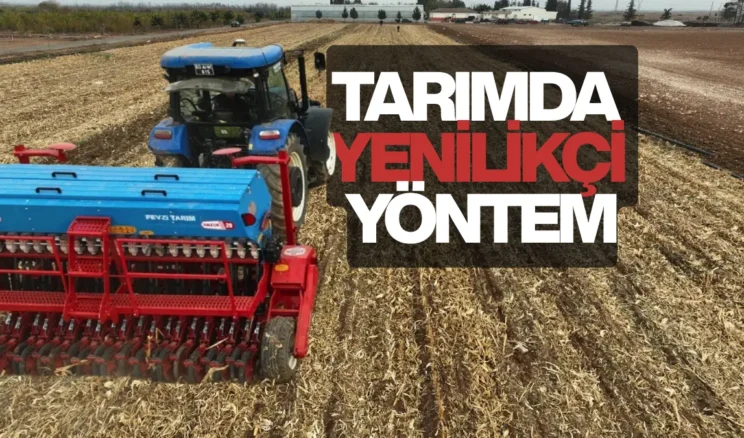 Şanlıurfa’da anıza ekim yöntemi yaygınlaştırılıyor