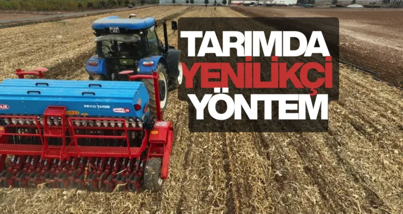 Şanlıurfa’da anıza ekim yöntemi yaygınlaştırılıyor