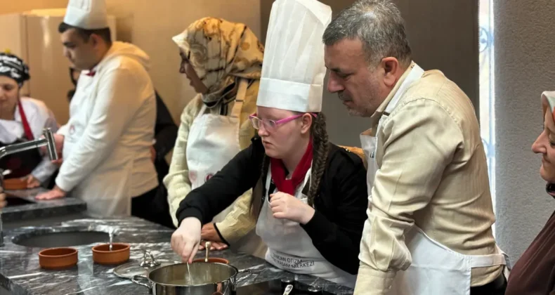 Sincan’da Yerli Malı Haftası’nda otizmli çocuklar unutulmadı