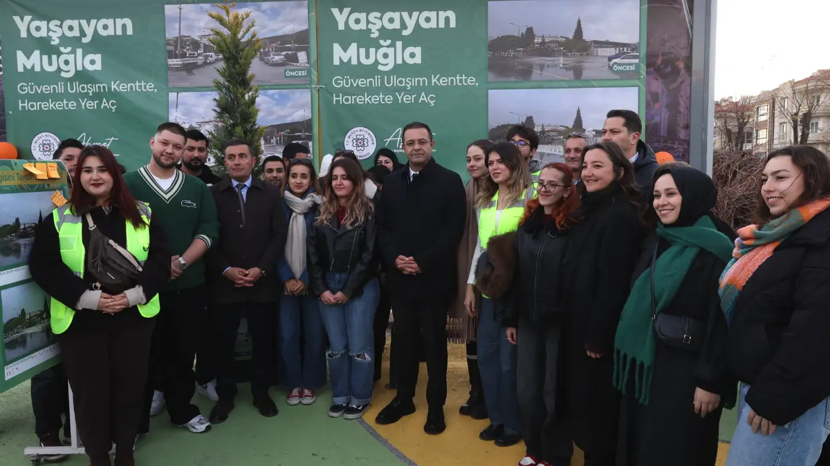 Muğla Büyükşehir Belediyesi, yaya trafiğini rahatlatmak amacıyla “Yaşayan Muğla” projesini