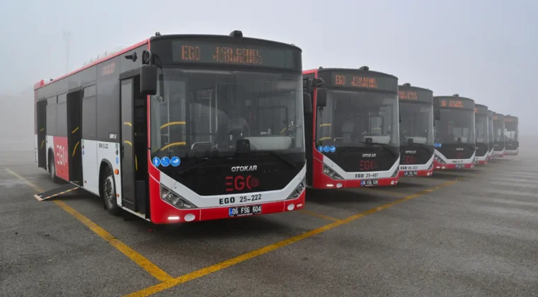 Ankara’nın otobüs filosu güçleniyor