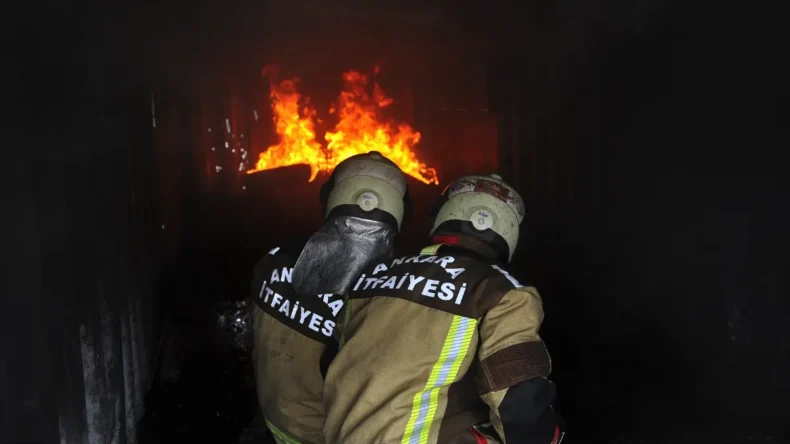 Ankara İtfaiyesi 2025’te 32 bin olaya müdahale etti