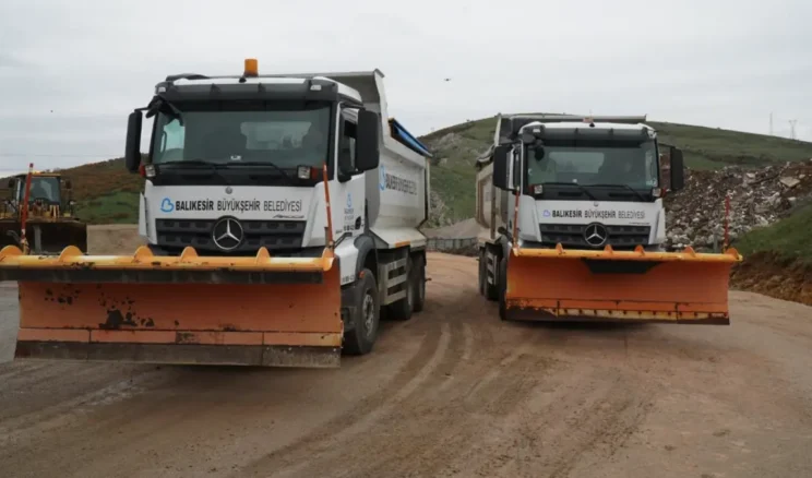 Balıkesir karla mücadeleye hazır