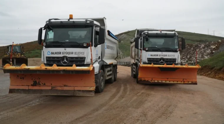 Balıkesir karla mücadeleye hazır