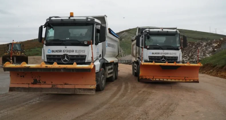 Balıkesir karla mücadeleye hazır