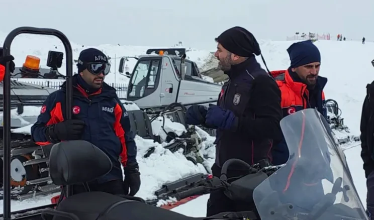 Bingöl’de kar motorlu arama kurtarma eğitimi düzenlendi