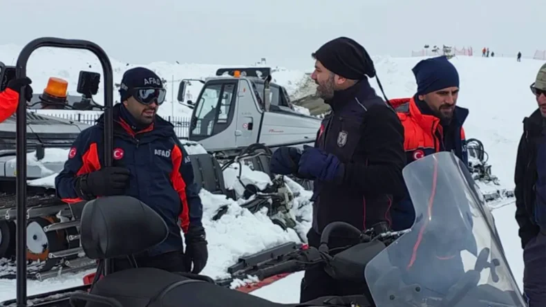 Bingöl’de kar motorlu arama kurtarma eğitimi düzenlendi