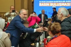 Canik’te Başkan Sandıkçı gazetecilerle bir araya geldi