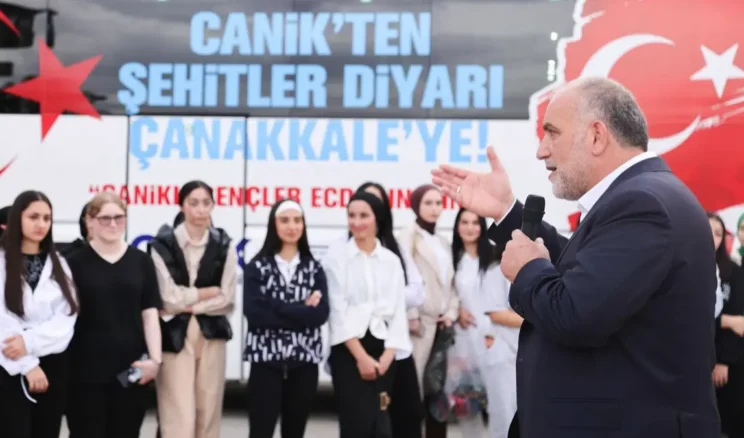 Canik Belediyesi öğrencileri Çanakkale’ye gönderiyor