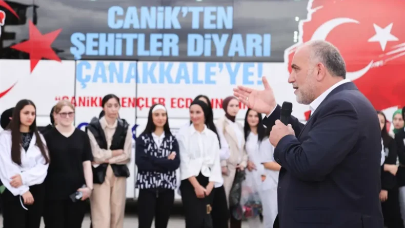 Canik Belediyesi öğrencileri Çanakkale’ye gönderiyor