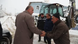 Başkan Sandıkçı’dan yerinde takip: Canik’te 7/24 karla mücadele