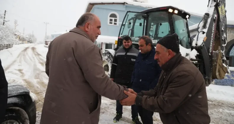 Başkan Sandıkçı’dan yerinde takip: Canik’te 7/24 karla mücadele