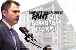 Bakan Kurum’dan CHP’ye: Çek senet işini iyi bilirsiniz!