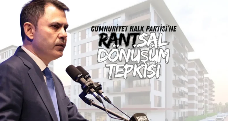 Bakan Kurum’dan CHP’ye: Çek senet işini iyi bilirsiniz!