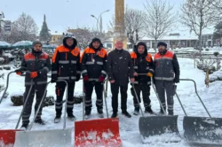 Çorum Belediyesi’nden hazır kıta kar mesaisi