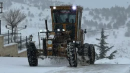 Elazığ’da teyakkuz işe yaradı! Ekipler karla aynı anda mücadeleye başladı…