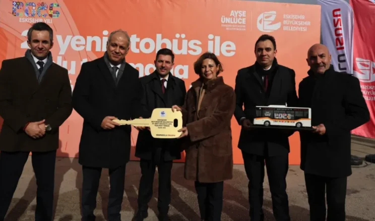 Eskişehir’in ulaşım filosu güçleniyor