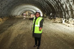 Gaziantep’te Dülük-OSB Tüneli hızla yükseliyor