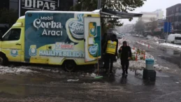 Haliliye Belediyesi’nden sıcak çorba ikramı