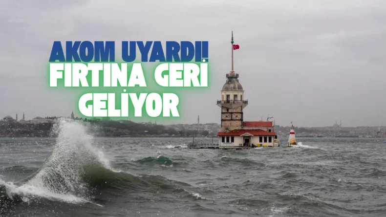 İstanbul için uyarı yenilendi! Hızı 90 km’ye ulaşacak…
