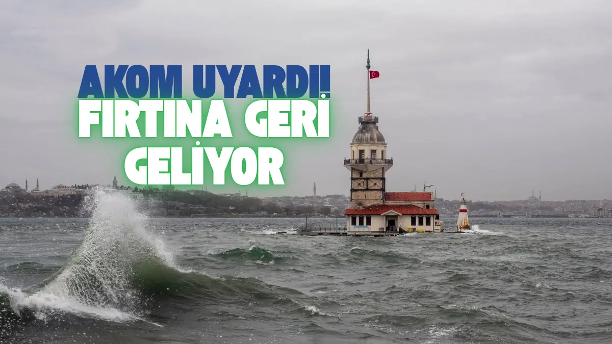 İstanbul, soğuk hava ve kuvvetli sağanak etkisi altına giriyor. İstanbul