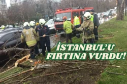 İstanbul’da fırtına etkisini artırıyor