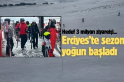 Erciyes Kayak Merkezi’nde sezonun hedefi: 3 milyon ziyaretçi!