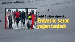 Erciyes Kayak Merkezi’nde sezonun hedefi: 3 milyon ziyaretçi!