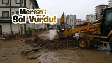 Mersin’de sel felaketinin ardından temizlik çalışmaları başladı