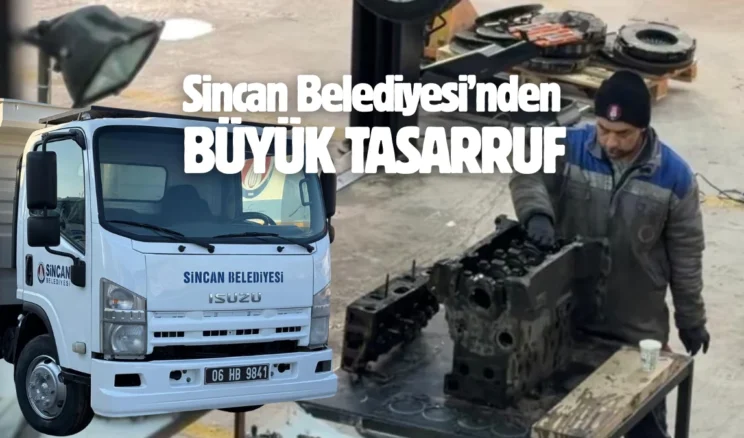Sincan’da büyük tasarruf! Araç kiralama devri bitti…