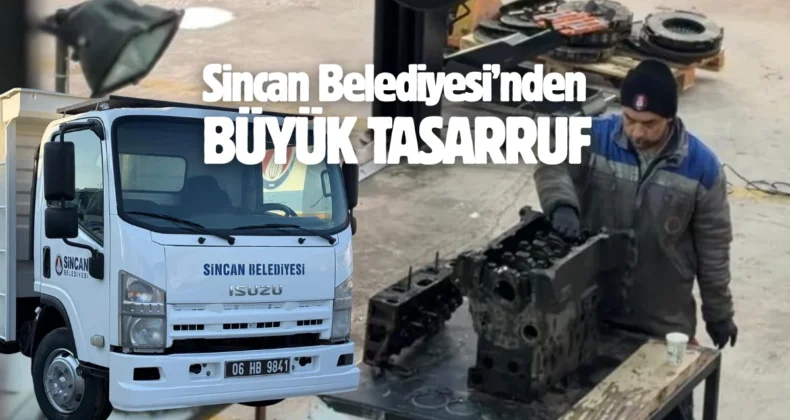 Sincan’da büyük tasarruf! Araç kiralama devri bitti…