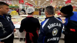 Sincan’da yeni yılın ilk denetimi gerçekleştirildi