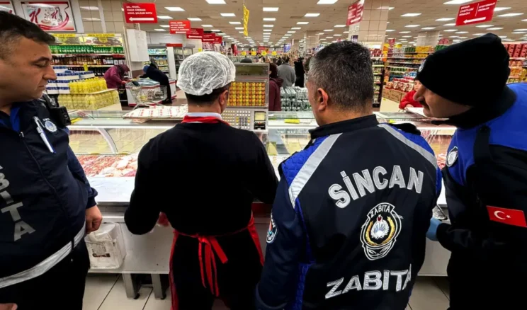 Sincan’da yeni yılın ilk denetimi gerçekleştirildi
