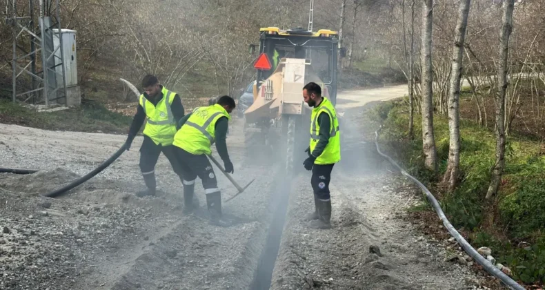 Trabzon Arsin’de içme suyu altyapısı tamamlandı
