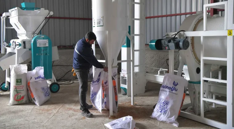 Ankara Polatlı’da Tohum Eleme ve Yem Ezme Tesisi açıldı