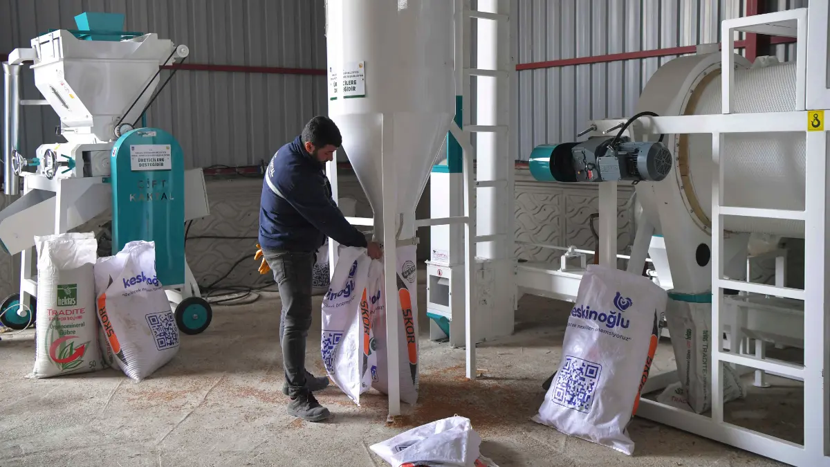 Ankara Büyükşehir Belediyesi, kırsal kalkınmayı desteklemek amacıyla Polatlı ilçesinde Tohum