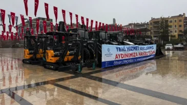 Aydın Büyükşehir araç filosunu güçlendiriyor