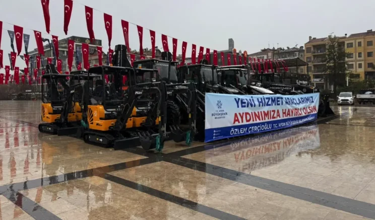 Aydın Büyükşehir araç filosunu güçlendiriyor