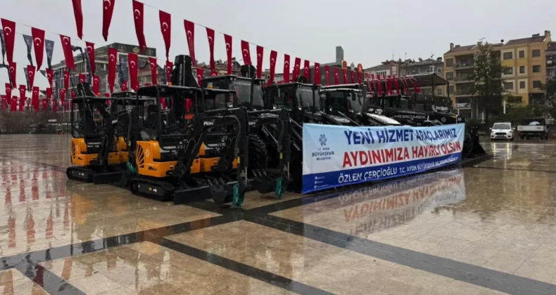Aydın Büyükşehir araç filosunu güçlendiriyor