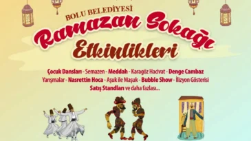 Bolu’da etkinlikler Ramazan Çadırı’nda gerçekleştirilecek