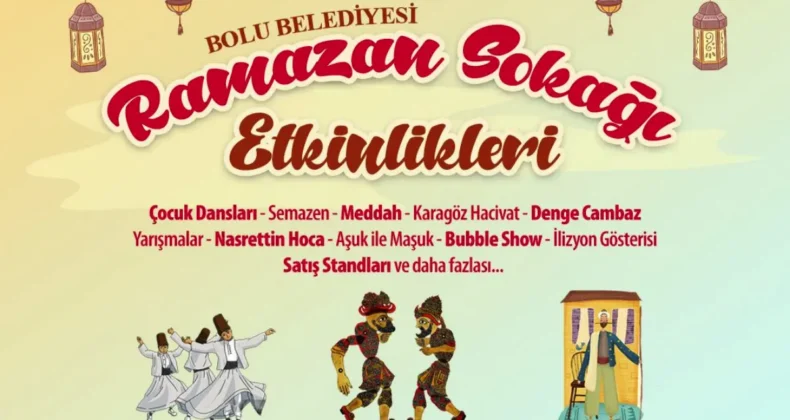 Bolu’da etkinlikler Ramazan Çadırı’nda gerçekleştirilecek