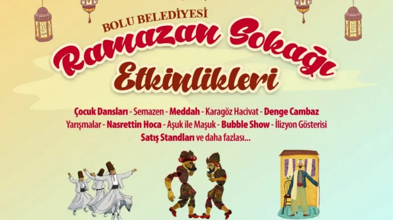 Bolu’da etkinlikler Ramazan Çadırı’nda gerçekleştirilecek