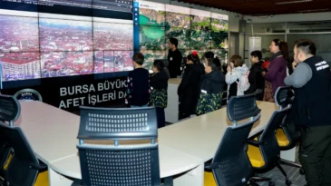 Bursa’da çocuklara afetlere karşı bilinçlendirme eğitimi verildi
