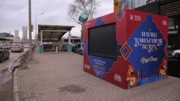 Bursa’da iftara yetişemeyen vatandaşa iftariyelik desteği